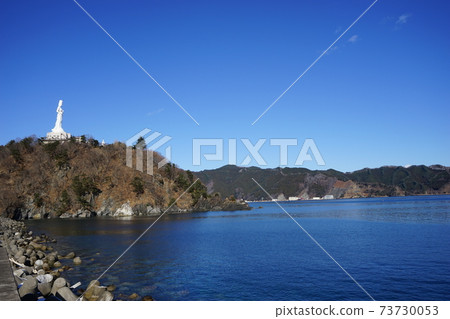 Kamaishi Daikannon, a tourist attraction in the iron town of Kamaishi 73730053