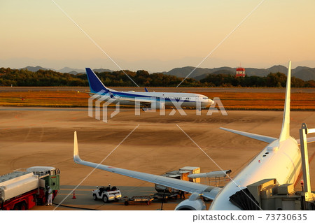 廣島機場夜景 廣島機場夜景 73730635
