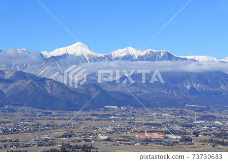 Winter Azumino and Northern Alps Winter Azumino and Northern Alps 73730683