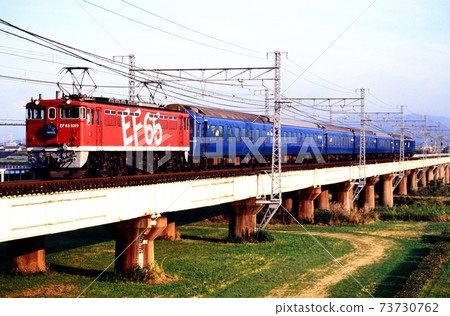 1997紅彗星EF651019藍色火車 73730762