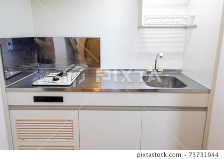 Indoors of a rental studio apartment 73731944