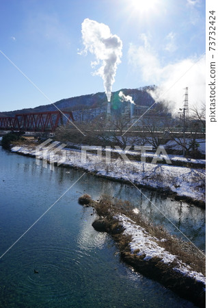 Iron Town Kamaishi Steel Works 73732424