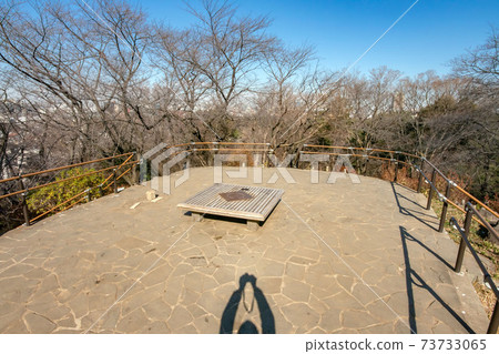東京新宿區富山公園的箱根山 東京新宿區富山公園的箱根山 73733065