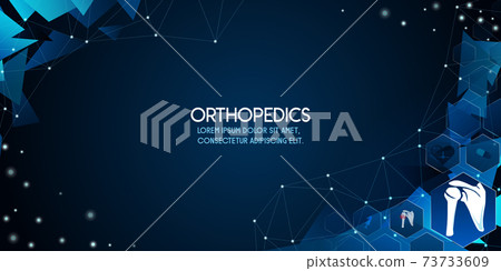 Medical orthopedic abstract background.... - Stock Illustration ...
