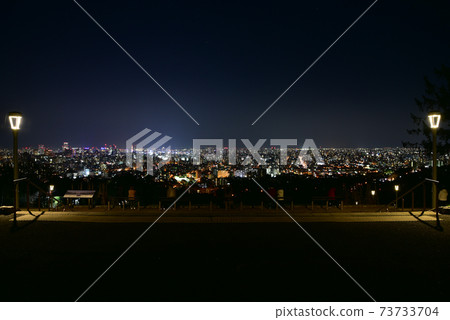 旭山紀念公園札幌的夜景 73733704