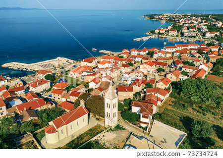 Petrcane village, Croatia 73734724