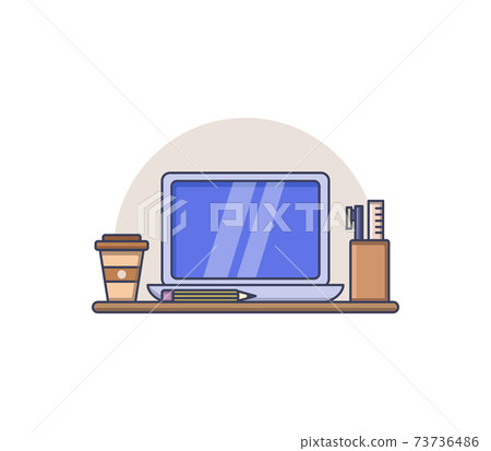 isometric office desk isometric office desk 73736486