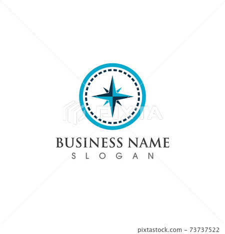 compass logo and symbol gps vector - Stock Illustration [73737522] - PIXTA