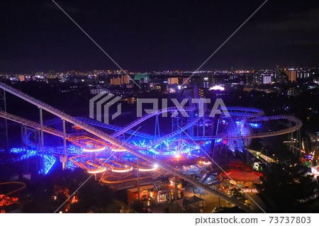 Illuminations of Hirakata and the cityscape of Hirakata 73737803