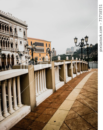 Venetian Macau Casino and Hotel luxury resort Macao. Building and landmark in Macao China. 73738551