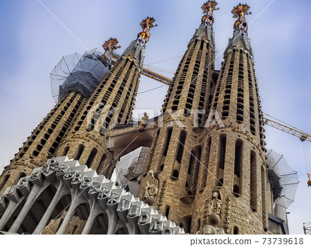 西班牙巴塞羅那Sagrada Familia /SagradaFamília，巴塞羅那 73739618