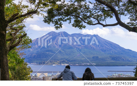 Taken from Shiroyama Observatory in Sakurajima / Kagoshima city Taken from Shiroyama Observatory in Sakurajima / Kagoshima city 73745397