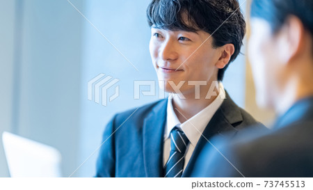 Business men, office work, computer operation, human resource development Business men, office work, computer operation, human resource development 73745513