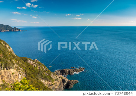 Rias coast and scenery of Kumano Nada Rias coast and scenery of Kumano Nada 73748044