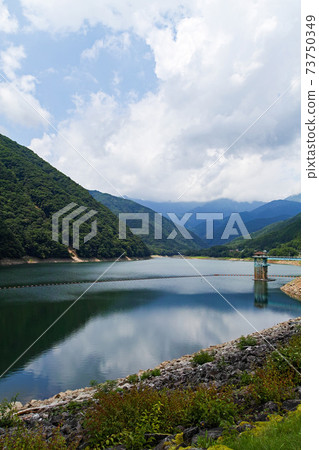 山梨縣/廣瀨夏水壩/廣瀨湖 73750349