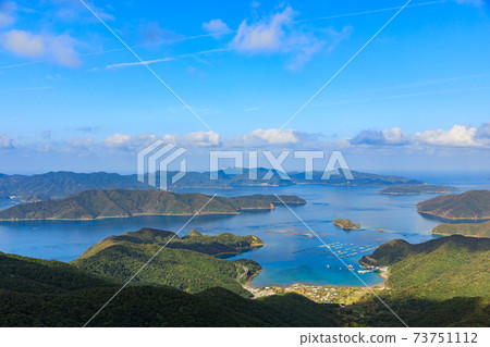 Kakeromajima area seen from Amami Oshima 73751112