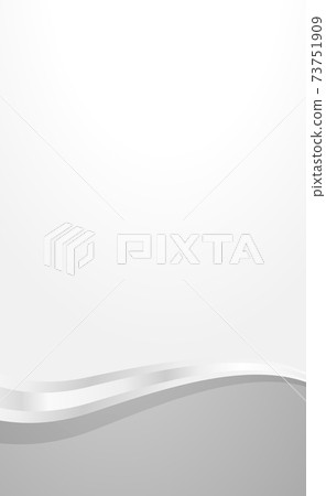 White vector background with wavy lines and dots - Stock Illustration ...