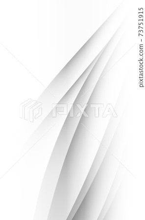 White vector background with wavy lines and dots - Stock Illustration ...