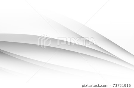 White vector background with wavy lines and dots - Stock Illustration ...