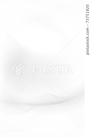 White vector background with wavy lines and dots - Stock Illustration ...