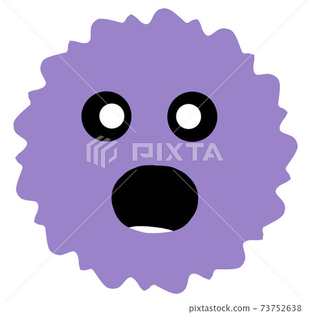 Image material of virus and dust with purple expression Image material of virus and dust with purple expression 73752638