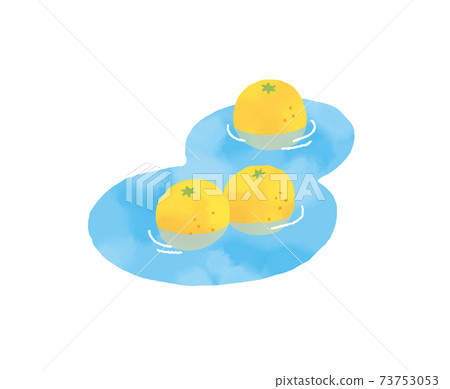 Casual touch illustration of the winter solstice Yuzuyu 73753053