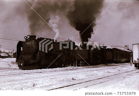 c62 JNR Kutchan departure preparation 1970 Hakodate Main Line Hokkaido 73755979