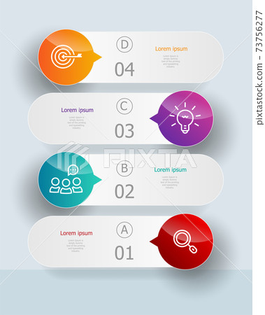 abstract vertical infographics elements 4 steps for business and presentation abstract vertical infographics elements 4 steps for business and presentation 73756277