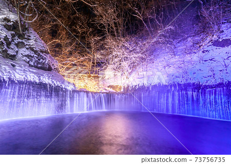 Karuizawa, Nagano Prefecture Shiraito Falls Illuminated Karuizawa, Nagano Prefecture Shiraito Falls Illuminated 73756735