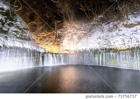 Karuizawa, Nagano Prefecture Shiraito Falls Illuminated Karuizawa, Nagano Prefecture Shiraito Falls Illuminated 73756737