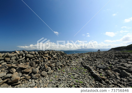 Landscape of Ainoshima Stone Tumulus and Glasses Rock 73756846