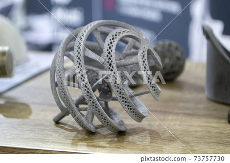 Object printed on a powder 3D printer from polyamide powder 73757730