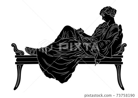 Vector Greek women. 73758190
