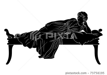 Vector Greek women. 73758195