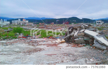 Damage situation after the Great East Japan Earthquake Damage situation after the Great East Japan Earthquake 73761060