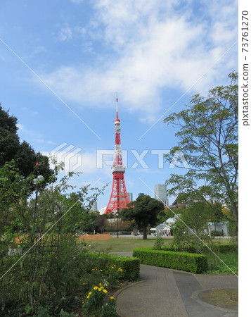從芝公園看到的東京塔 73761270