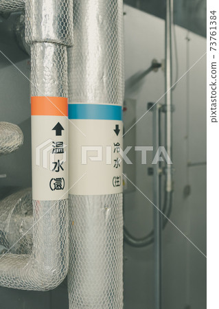 Printing factory boiler room Printing factory boiler room 73761384
