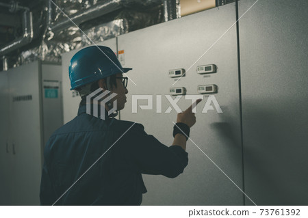 Printing factory boiler room 73761392