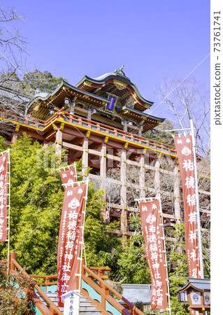 Beautiful Yutoku Inari Inari Shrine, a standard sightseeing spot in Saga Prefecture Beautiful Yutoku Inari Inari Shrine, a standard sightseeing spot in Saga Prefecture 73761741