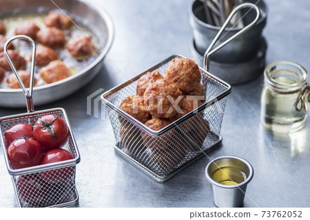 Fried meatballs Fried meatballs 73762052