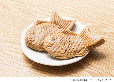 y燒，紅鯛魚，日本甜點，烤甜點，日本甜點，圖像素材 73762327