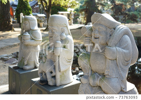 七個幸運神鵰像四國聖地80號富達索贊岐國分寺（國分寺） 73763093