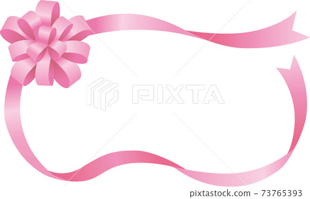 Gorgeous ribbon frame square (pink) Gorgeous ribbon frame square (pink) 73765393