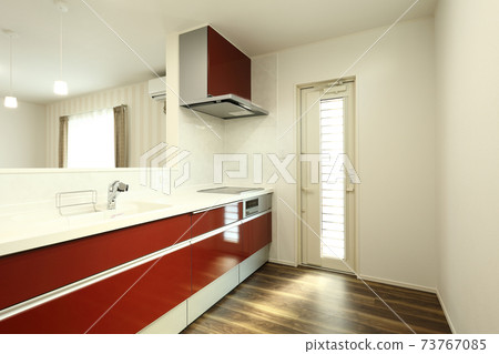 新建住房LDK的系統廚房 73767085