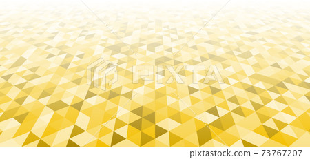 Abstract modern geometric yellow triangles pattern perspective background and texture. Abstract modern geometric yellow triangles pattern perspective background and texture. 73767207