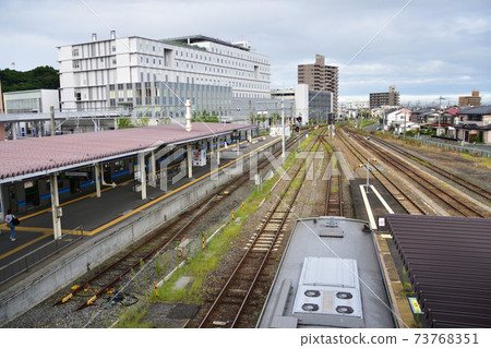 宮城縣石卷市石卷站及周邊風光 73768351