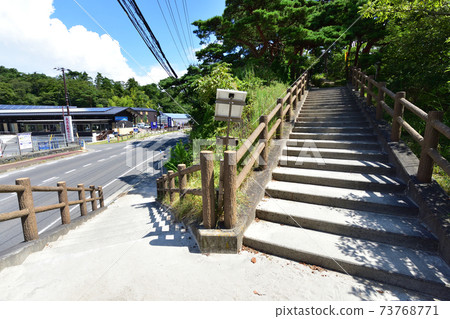 宮城縣東松島市宮戶島風景 宮城縣東松島市宮戶島風景 73768771