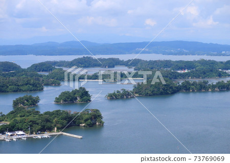 宮城縣奧松島的風景 宮城縣奧松島的風景 73769069