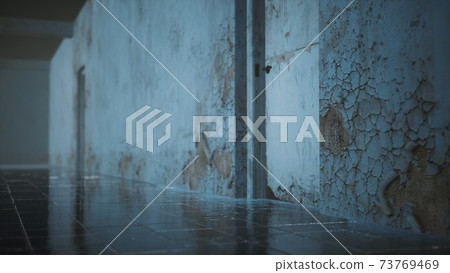interior of the abandoned soviet building interior of the abandoned soviet building 73769469
