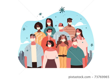 Biohazard, quarantine, covid19, infection, 2019ncov, coronavirus, protection concept Biohazard, quarantine, covid19, infection, 2019ncov, coronavirus, protection concept 73769965